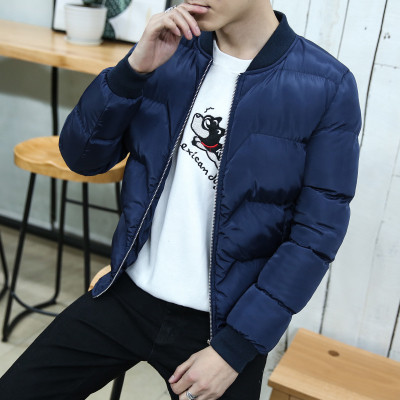 Κομψό χειμωνιάτικο ανδρικό μπουφάν σε πολλά χρώματα με επιγραφή