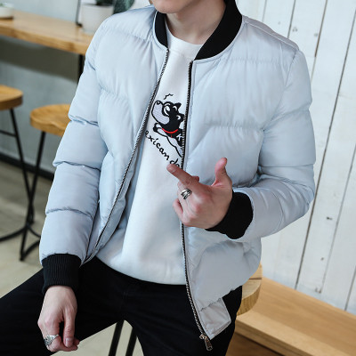 Κομψό χειμωνιάτικο ανδρικό μπουφάν σε πολλά χρώματα με επιγραφή