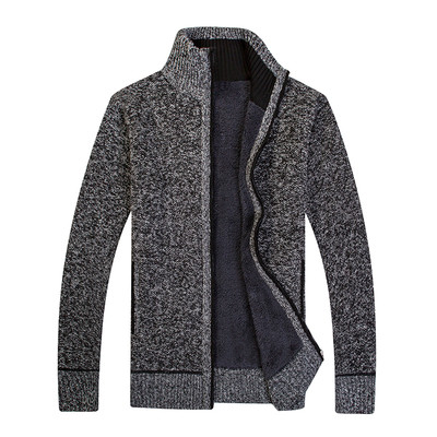 Ζεστή ανδρική ζακέτα για το φθινόπωρο και για το χειμώνα σε διάφορα χρώματα