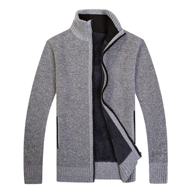 Ζεστή ανδρική ζακέτα για το φθινόπωρο και για το χειμώνα σε διάφορα χρώματα