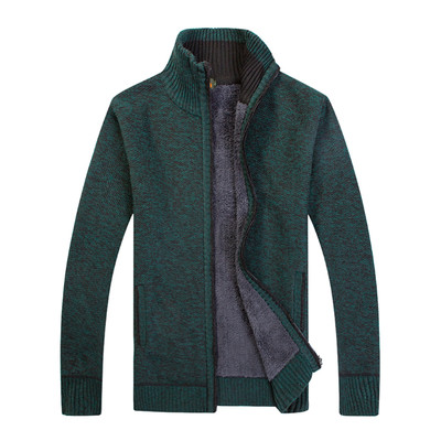 Ζεστή ανδρική ζακέτα για το φθινόπωρο και για το χειμώνα σε διάφορα χρώματα