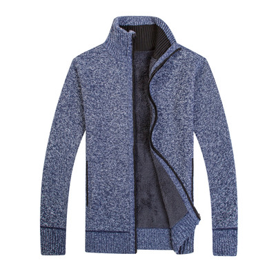 Ζεστή ανδρική ζακέτα για το φθινόπωρο και για το χειμώνα σε διάφορα χρώματα