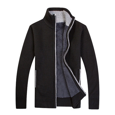 Ζεστή ανδρική ζακέτα για το φθινόπωρο και για το χειμώνα σε διάφορα χρώματα