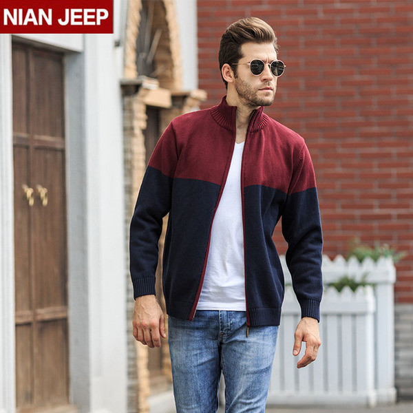 Αθλητική-κομψή ανδρική ζκέτα με ωραία πλεκτά