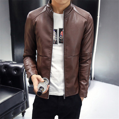 Мъжко стилно яке от еко кожа