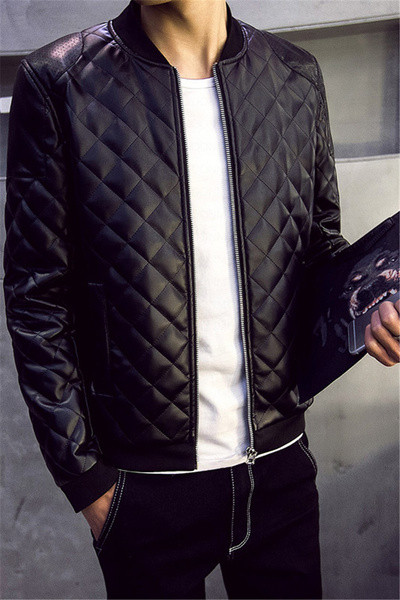 Κομψό ανδρικό μπουφάν σε δύο χρώματα