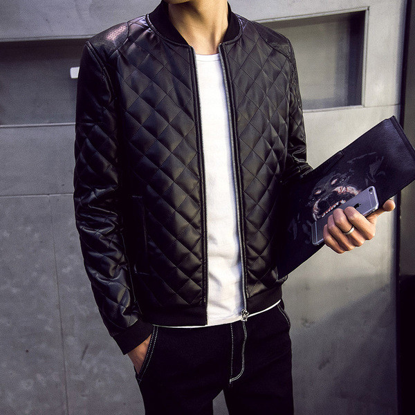 Κομψό ανδρικό μπουφάν σε δύο χρώματα