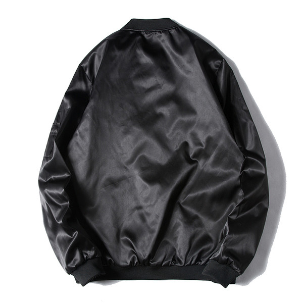 Κομψό ανδρικό μπουφάν σε κόκκινο και μαύρο χρώμα