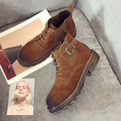 Καθημερινές μπότες  για το φθινοπώρο με σκληρή εξωτερική σόλα