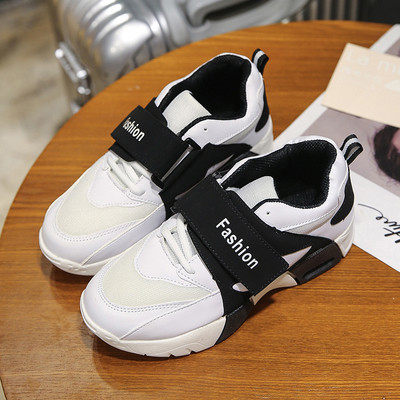 Καθημερινά αθλητικά γυναικεία παπούτσια με άνετη σόλα και λουράκια βελκρό σε τρία χρώματα