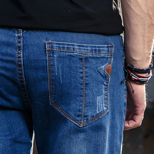 Κομψά ανδρικά μακριά τζιν