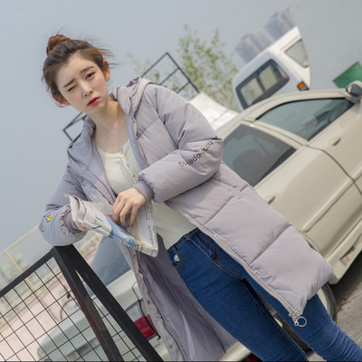 Μακρύ χειμωνιάτικο γυναικείο μπουφάν με κουκούλα σε διάφορα χρώματα