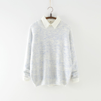 Πλεκτό γυναικείο πουλόβερ  σε τέσσερα χρώματα, κατάλληλο για την καθημερινή ζωή