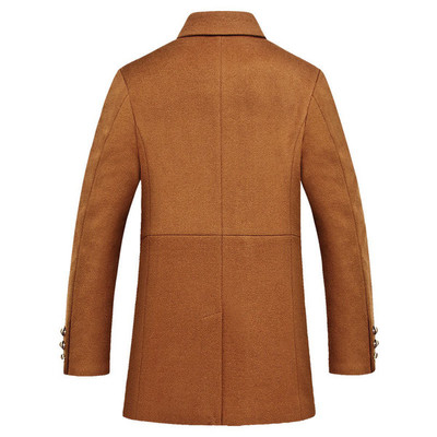 Ζεστό αντρικό παλτό, κατάλληλο για κάθε μέρα-3 χρώματα