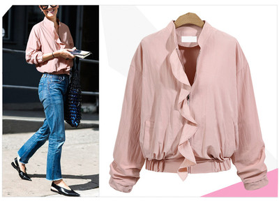 Λεπτό γυναικείο μπουφάν freestyle φθινοπώρου σε τρία χρώματα