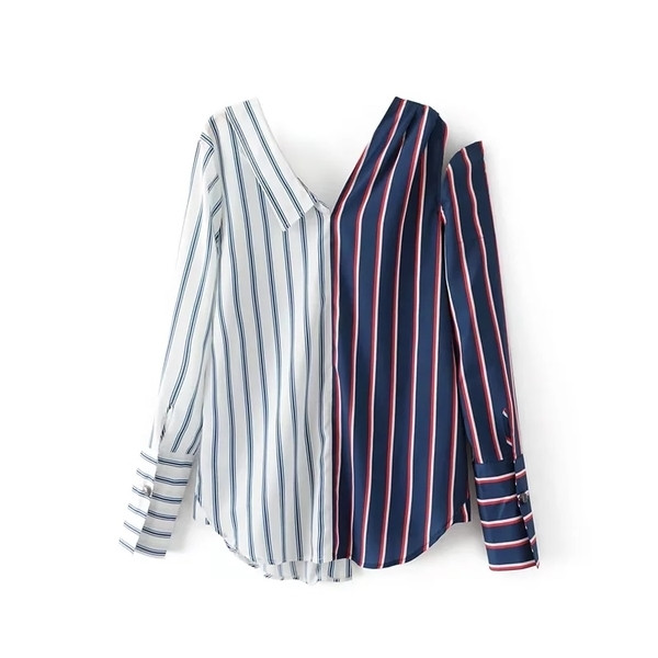 Ένα ενδιαφέρον γυναικείο πουκάμισο με δύο πρόσωπα, κατάλληλο για την καθημερινή ζωή