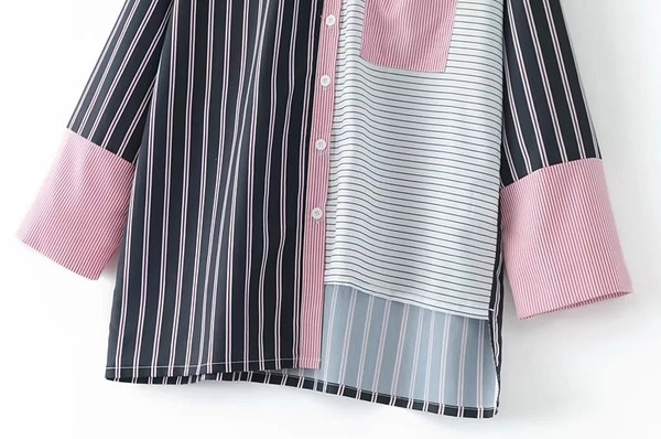 Φρέσκο ​​γυναικείο πουκάμισο με δύο πρόσωπα, κατάλληλο για την καθημερινή ζωή