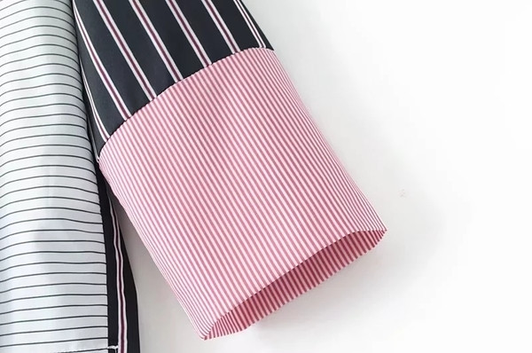 Φρέσκο ​​γυναικείο πουκάμισο με δύο πρόσωπα, κατάλληλο για την καθημερινή ζωή