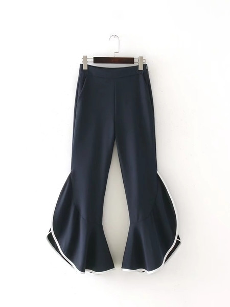 Εξαιρετικά γυναικεία παντελόνια σε ευρύ μοτίβο