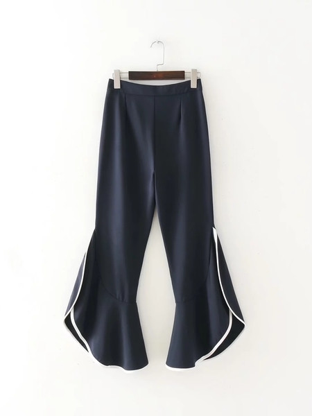 Εξαιρετικά γυναικεία παντελόνια σε ευρύ μοτίβο