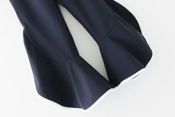 Εξαιρετικά γυναικεία παντελόνια σε ευρύ μοτίβο