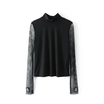 Κομψή γυναικεία μπλούζα με μανίκια