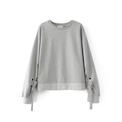 Καθημερινή γυναικεία μπλούζα σε γκρι χρώμα
