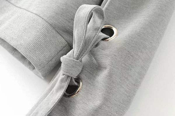 Καθημερινή γυναικεία μπλούζα σε γκρι χρώμα