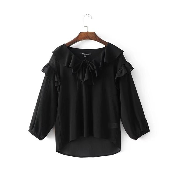 Γυναικεία μπλούζα με πέπλα