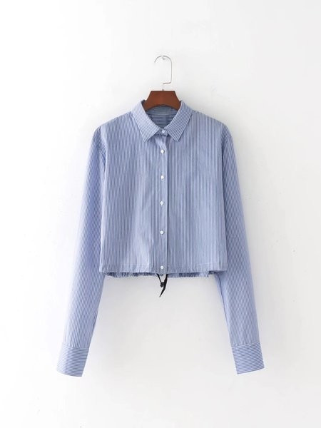 Γυναικεία κοντή μπλούζα, κατάλληλη για την καθημερινή ζωή