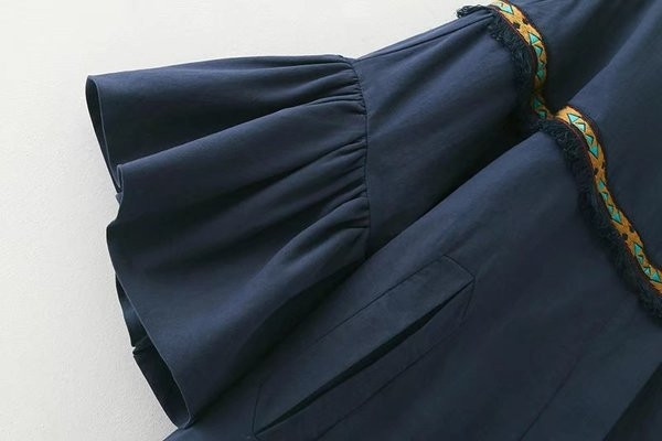 Αθλητική-κομψή γυναικεία μπλούζα με 3/4 φαρδιά μανίκια