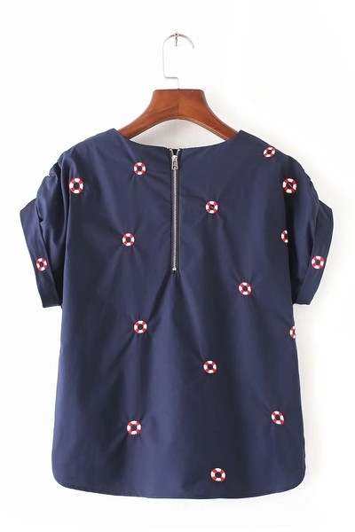 Καθημερινή γυναικεία μπλούζα σε δύο χρώματα