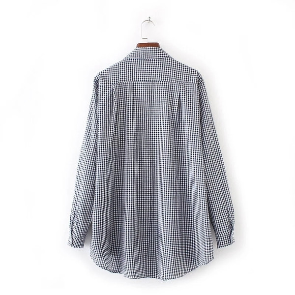 Μοντέρνο γυναικείο πουκάμισομε λουλούδια κεντήματα