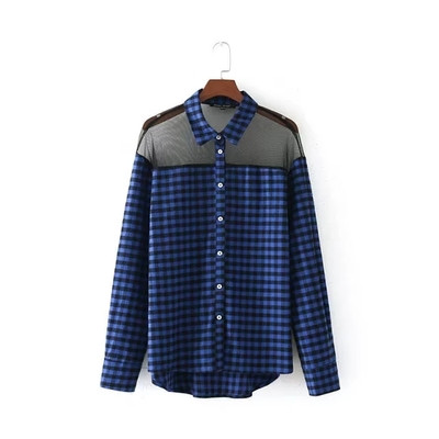 Αθλητικό κομψό γυναικείο πουκάμισο σε δύο χρώματα