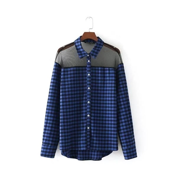 Αθλητικό κομψό γυναικείο πουκάμισο σε δύο χρώματα