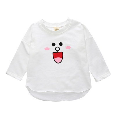 Παιδική καθημερινή μπλούζα σε διάφορα χρώματα και εφαρμογές