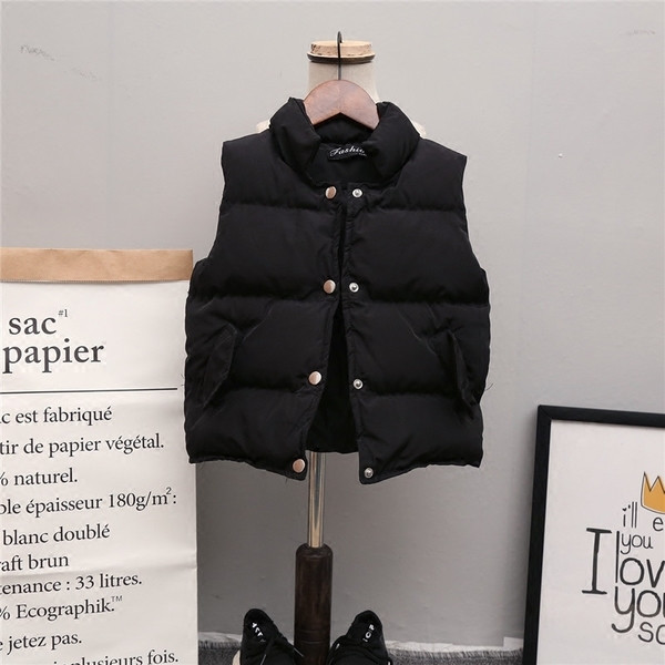 Φθινόπωρο σπορ παιδικό γιλέκο σε μαύρο χρώμα, κατάλληλο για την καθημερινή ζωή