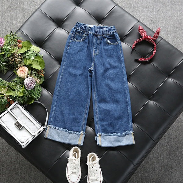 Μοντέρνα τζιν για κορίτσια με ελαστική μέση και τύπου Charlton