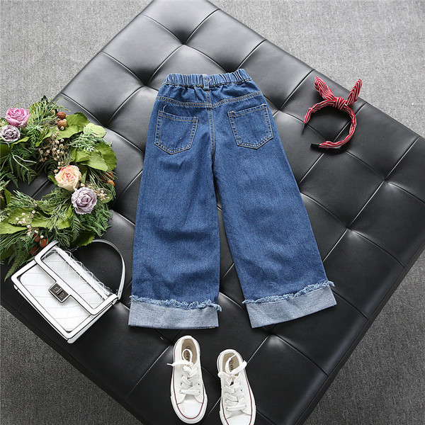 Μοντέρνα τζιν για κορίτσια με ελαστική μέση και τύπου Charlton