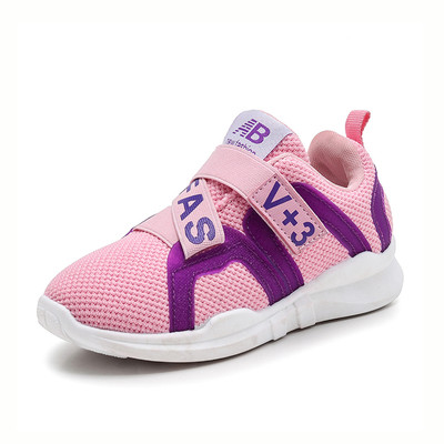 Παιδικά πάνινα παπούτσια για κορίτσια με άνετη σόλα και λουράκια βελκρό