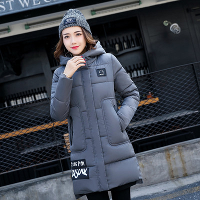 Νέο γυναικείο μπουφάν μακρύ με κουκούλα και σε πολλά χρώματα