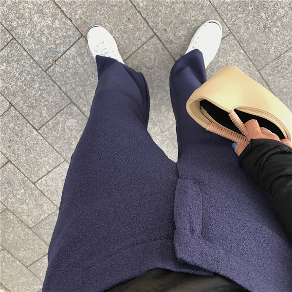 Κομψά γυναικεία παντελόνια Charlton με ψηλή μέση, σε δύο χρώματα