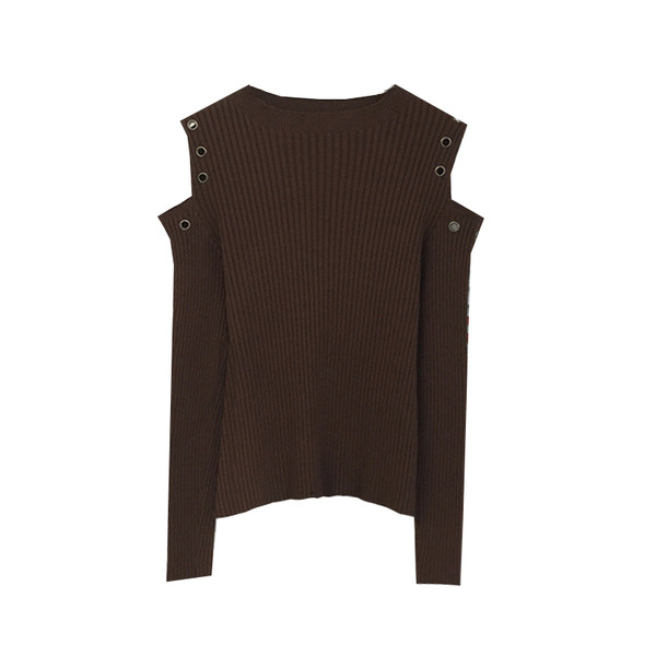 Γυναικεία μπούζα γαι το φθινόπωρο και το χειμώνα με γυμνά μανίκια