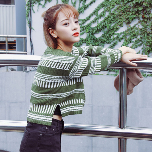 Γυναικείο πλεκτό πουλόβερ 