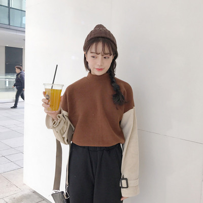 Γυναικεία μπλούζα σε ευρύ σχέδιο και σε τρία χρώματα