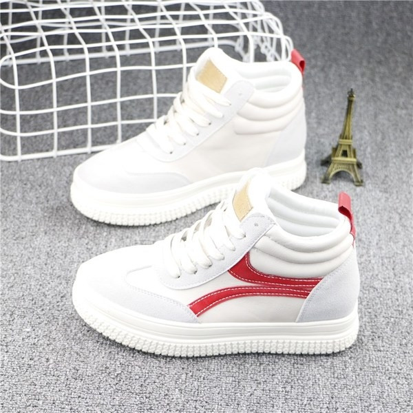 Άνετα  γυναικεία αθλητικά παπούτσια με ύψος στο  αστραγάλου