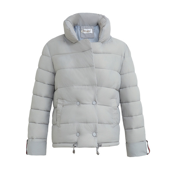 Καθημερινά πολύ ζεστό γυναικείο μπουφάν με απλό σχεδιασμό