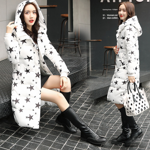 Γυναικείο μακρύ μπουφάν με κουκούλα , διάφορα μοντέλα