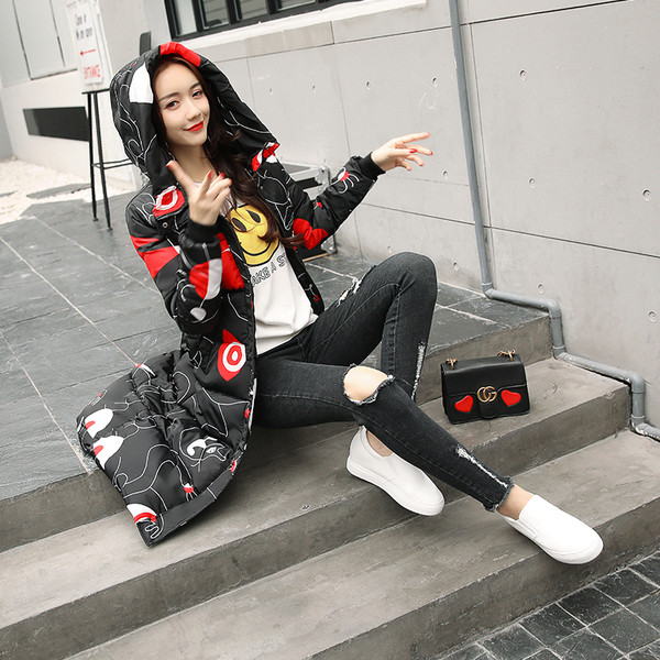 Γυναικείο μακρύ μπουφάν με κουκούλα , διάφορα μοντέλα