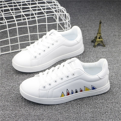 Γυναικεία αθλητικά πάνινα παπούτσια με πολύχρωμα μοτίβα